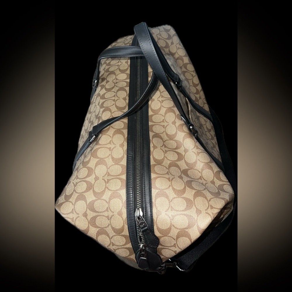 Trekker duffle in signature canvas